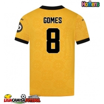 Camisa de Futebol Wolves Joao Gomes #8 Equipamento Principal 2025-26 Manga Curta